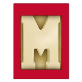 Chocoladeletter A t/m Z wit (200 g)