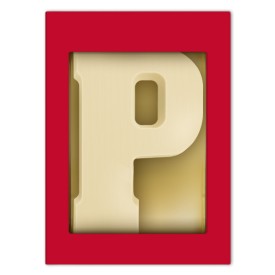 Chocoladeletter A t/m Z wit (200 g)