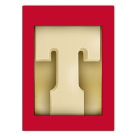Chocoladeletter A t/m Z wit (200 g)