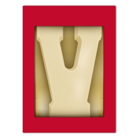 Chocoladeletter A t/m Z wit (200 g)