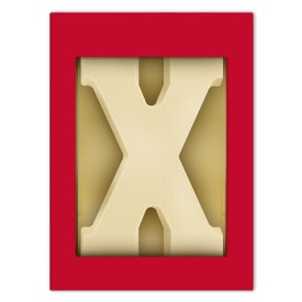 Chocoladeletter A t/m Z wit (200 g)
