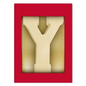Chocoladeletter A t/m Z wit (200 g)