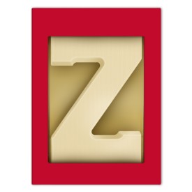 Chocoladeletter A t/m Z wit (200 g)