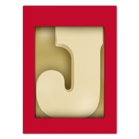 Chocoladeletter A t/m Z wit (200 g)