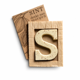 chocoletter brons spetters | 135g-N.v.t.