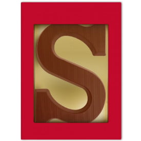 Chocoladeletter S melk (80 gram)