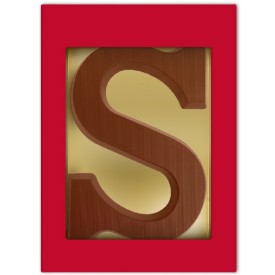Chocoladeletter S melk (80 gram)