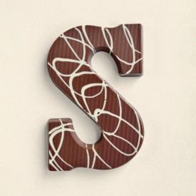 Chocoladeletter S Praline Melk