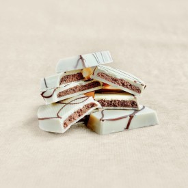 Chocoladeletter S Praline Wit 200gr