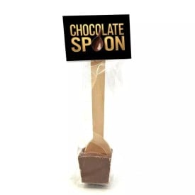 Chocolademelk spoon - 3 smaken - verkrijgbaar met gepersonaliseerd kopkaartje