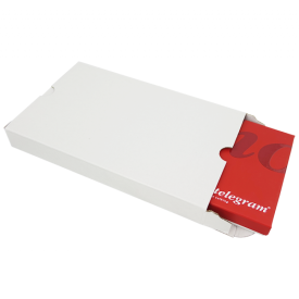 Barry Callebaut Chocotelegram® - melk/wit - 7 t/m 60 blokjes
