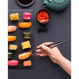 Chopstick set 2 stuks - plastic - herbruikbaar - vaatwasserbestendig