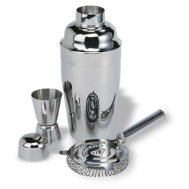 Cocktailset - RVS - shaker 500ml - maatbeker en zeef