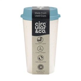 Circular&Co Recycled Now Cup 340 ml koffiebeker-Blauw