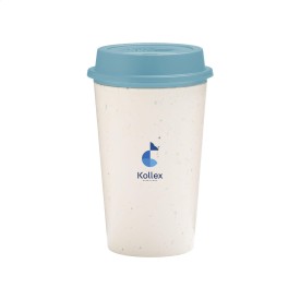 Circular&Co koffiebeker 340ml- PP - dubbelwandig - drukdeksel