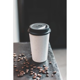 Circular&Co koffiebeker 340ml- PP - dubbelwandig - drukdeksel