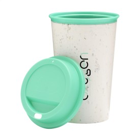 Circular&Co koffiebeker 340ml- PP - dubbelwandig - drukdeksel