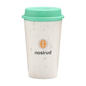 Circular&Co koffiebeker 340ml- PP - dubbelwandig - drukdeksel