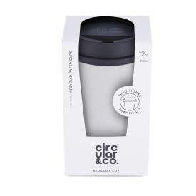 Circular&Co koffiebeker 340 ml - gerecycled PP - dubbelwandig - to-go