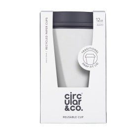 Circular&Co koffiebeker 340 ml - gerecycled PP - dubbelwandig - to-go