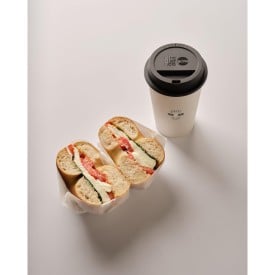 Circular&Co koffiebeker 340 ml - gerecycled PP - dubbelwandig - to-go