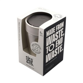 Circular&Co thermosbeker 227 ml - gerecycled RVS - trust-lock en swift-click deksel