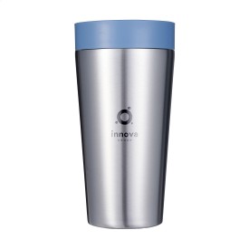 Circular&Co Recycled Stainless Steel Coffee Cup 340 ml-Blauw