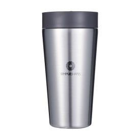 Circular&Co thermosbeker 340 ml - gerecycled RVS - trust-lock en swift-click deksel