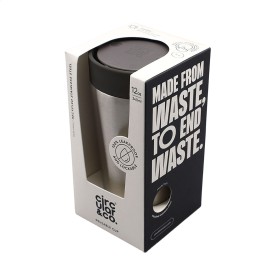 Circular&Co thermosbeker 340 ml - gerecycled RVS - trust-lock en swift-click deksel