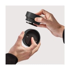 Circular&Co thermosbeker 340 ml - gerecycled RVS - trust-lock en swift-click deksel