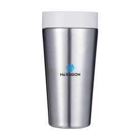Circular&Co Recycled Stainless Steel Coffee Cup 340 ml-Wit