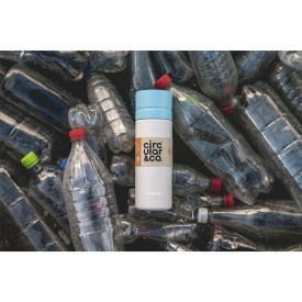 Circular Reusable Bottle waterfles