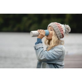 Circular Reusable Bottle waterfles