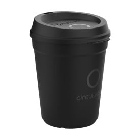 CirculCup herbruikbare beker 300ml - pp - stapelbaar - met deksel