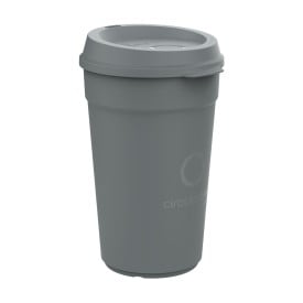 CirculCup Lid 400 ml-Stone grey