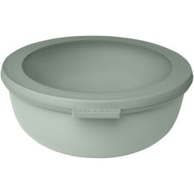 Mepal Cirqula multi lunchbox 1250ml - kunststof - luchtdicht en lekvrij - transparant venster