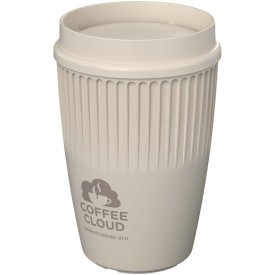 Cirrus POP 350 ml beker met 360° deksel-Zandsteen