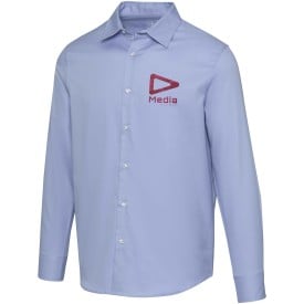 Citrine herenoverhemd - katoen BCI - twill - lange mouwen - regular fit