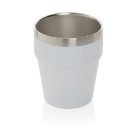 Clark RCS dubbelwandige koffie beker 300ML-Wit