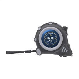 Clark rolmaat - 3 m - 1,6 cm - ABS/staal - verstevigde eindhaak - riemclip