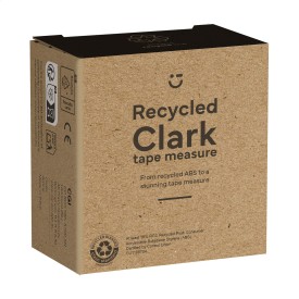 Clark rolmaat - 3 m - 1,6 cm - ABS/staal - verstevigde eindhaak - riemclip