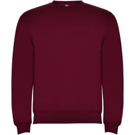 Clasica kindertrui met ronde hals-Garnet