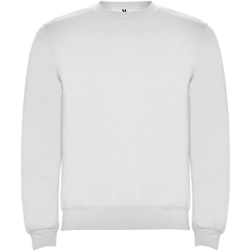 Clasica kindertrui met ronde hals-Wit