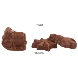 Adventskalender met ophangoog - 24 chocolaatjes - volledig bedrukt