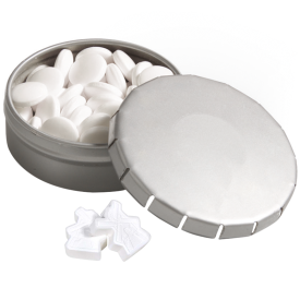 Pepermunt Ø 78 mm - 50 gram - diverse vormen - vegan en halal - clic-clac