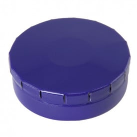 Clic-clac blikje pepermunt full color-Donkerblauw
