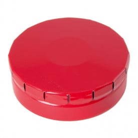 Clic-clac blikje pepermunt full color-Rood