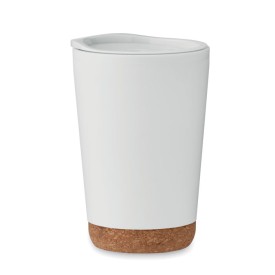 Co dubbelwandige beker 300ml-Wit