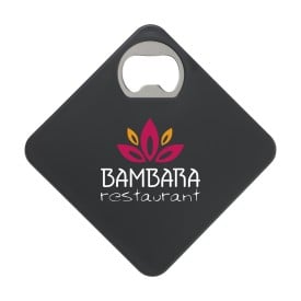 Coaster Opener flesopener-Zwart