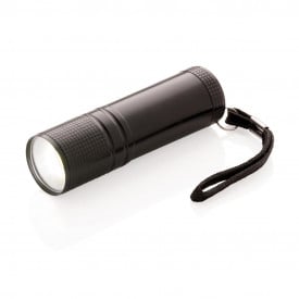 COB zaklamp-Zwart